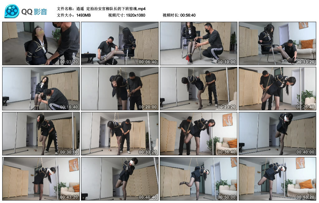 【逍遥】定拍治安官柳队长的下班惊魂-BD绳艺资源