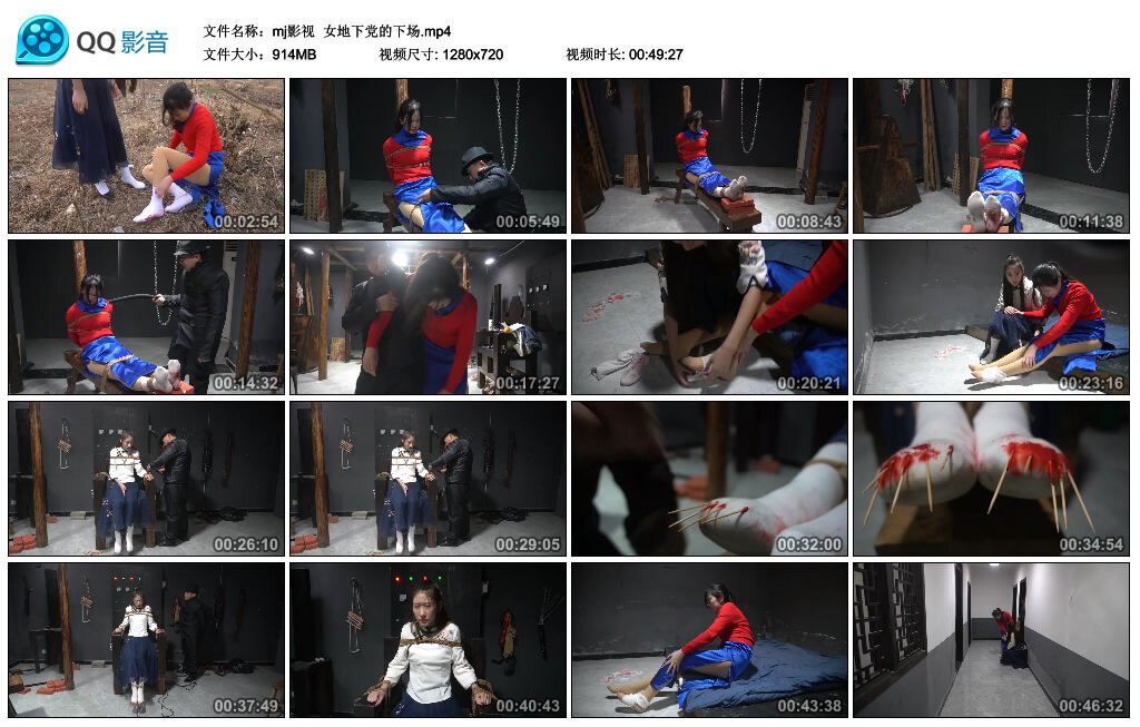 【mj影视】女地下党的下场-BD绳艺资源