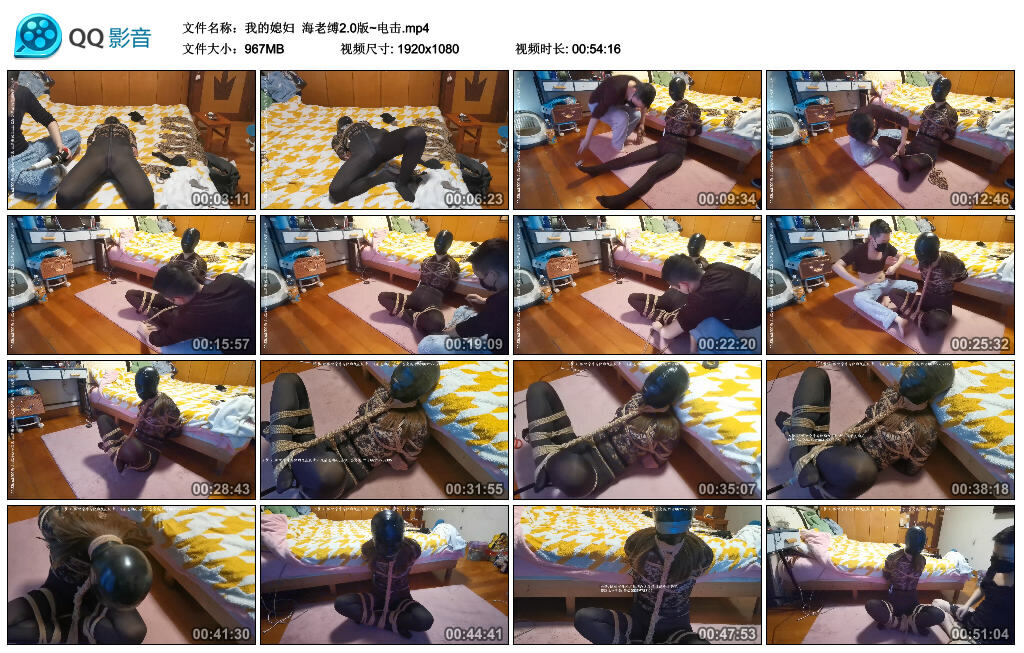 【我的媳妇】海老缚2.0版~电击-BD绳艺资源