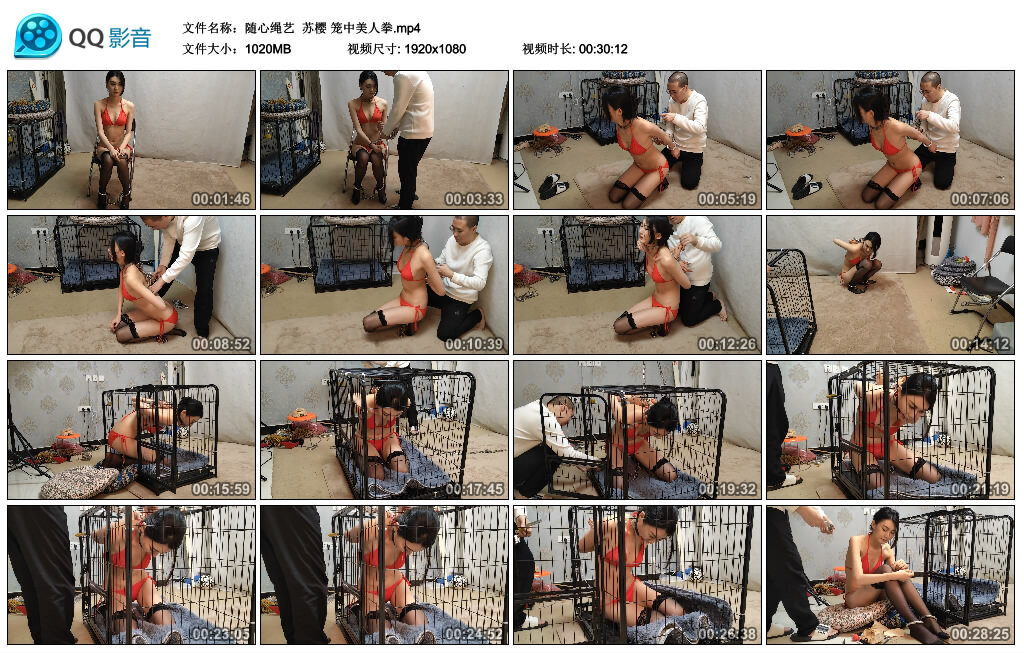 【随心绳艺】苏樱笼中美人拳-BD绳艺资源