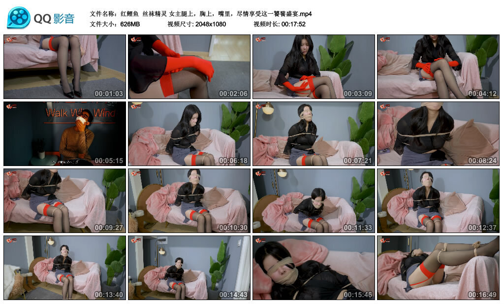 【红鲤鱼】丝袜精灵-BD绳艺资源