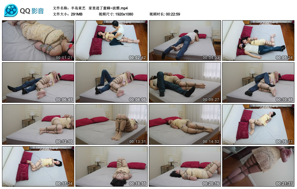 【半岛束艺】  家里进了蜜蜂~波雅-BD绳艺资源