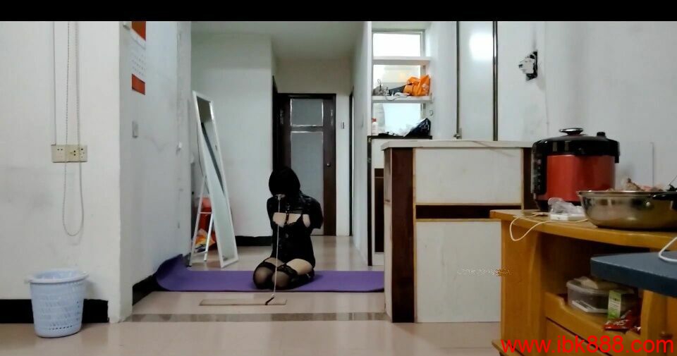 图片[4]-浅浅原创鼻锁遛M（3）母狗养成出租计划，链子固定放置挣扎-BD绳艺资源