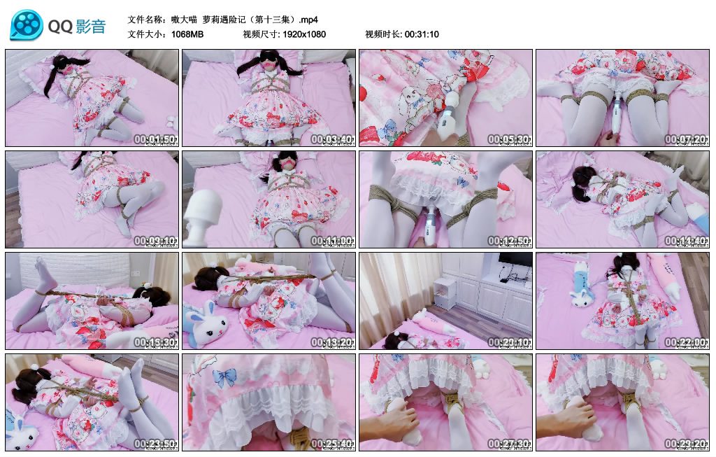 [嗷大喵]嗷大喵萝莉遇险记（第十三集）-BD绳艺资源