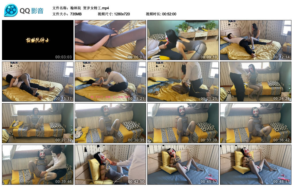 【翰林院】贺岁女特工-BD绳艺资源