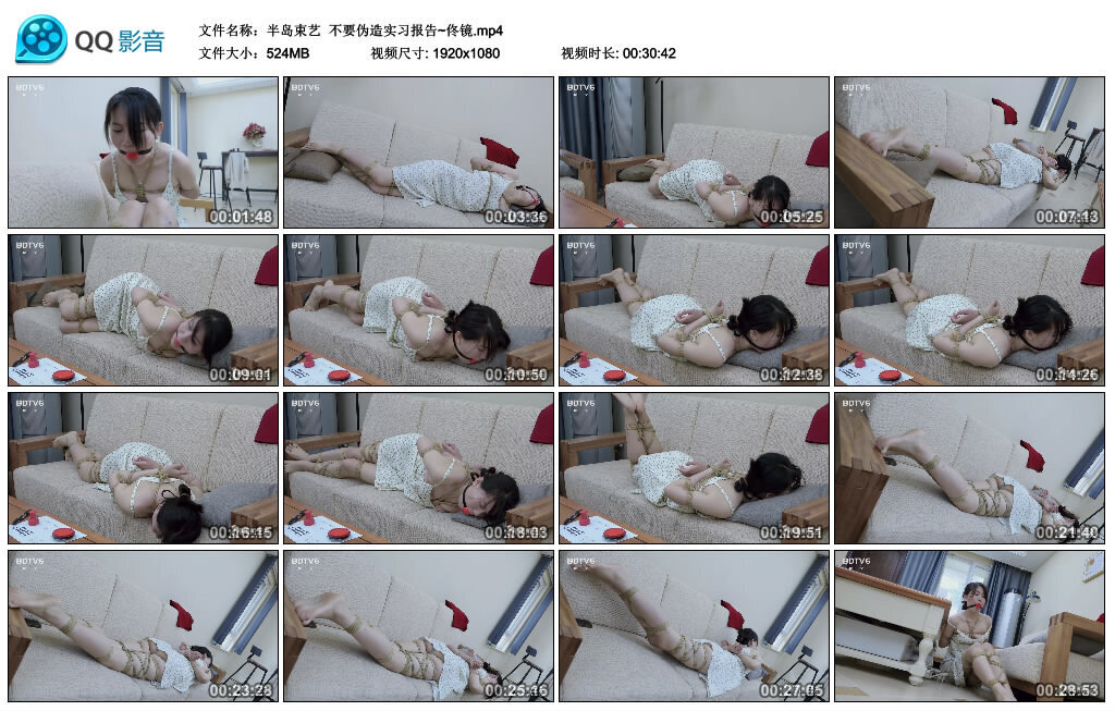 【半岛束艺】不要伪造实习报告~佟镜-BD绳艺资源