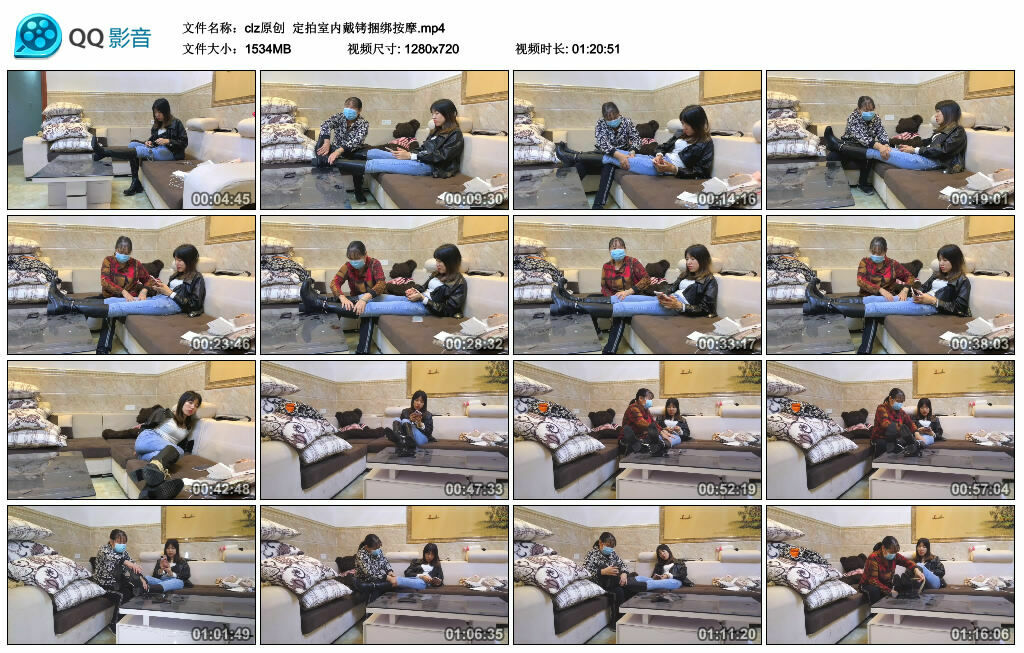 【clz原创】定拍室内戴铐捆绑按摩-BD绳艺资源