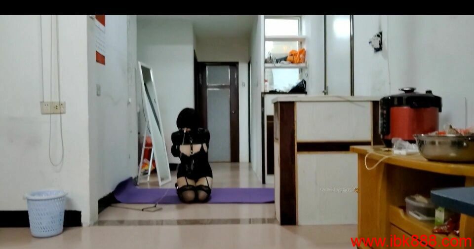 图片[5]-浅浅原创鼻锁遛M（3）母狗养成出租计划，链子固定放置挣扎-BD绳艺资源