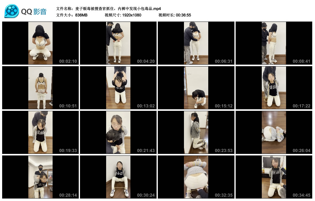 麦子贩毒被搜查官抓住-BD绳艺资源