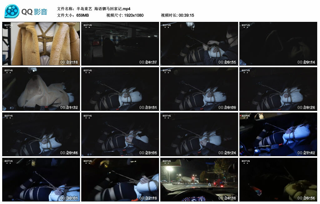 【半岛束艺】海语驷马回家记-BD绳艺资源