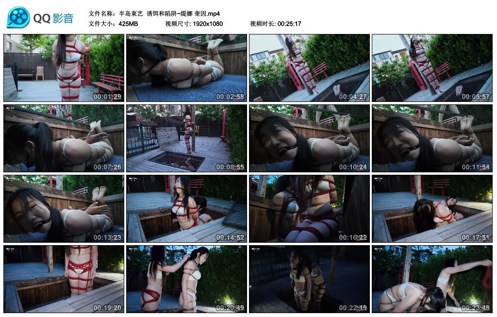 【半岛束艺】诱饵和陷阱~缇娜奎因-BD绳艺资源