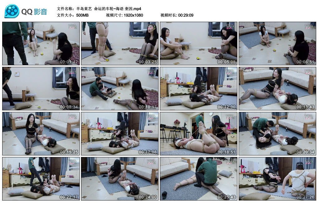 【半岛束艺】命运的车轮~海语奎因-BD绳艺资源