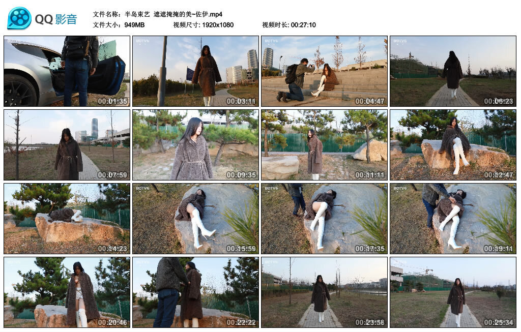 【半岛束艺】遮遮掩掩的美~佐伊-BD绳艺资源