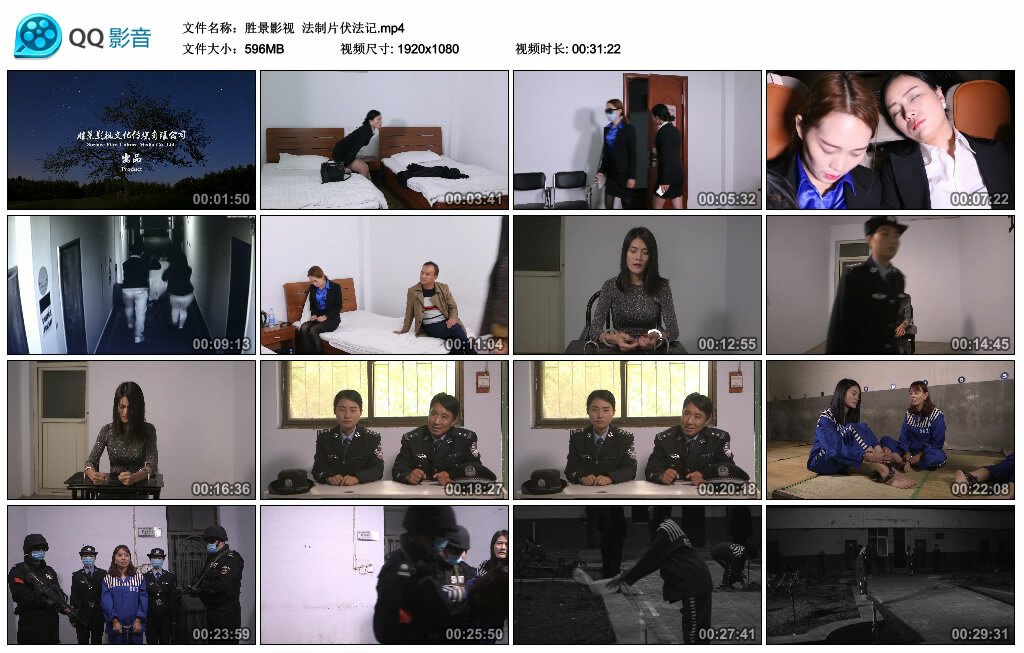 【胜景影视】法制片伏法记-BD绳艺资源