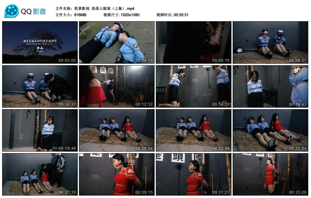 【胜景影视】 陷落人贩窝（上集）-BD绳艺资源