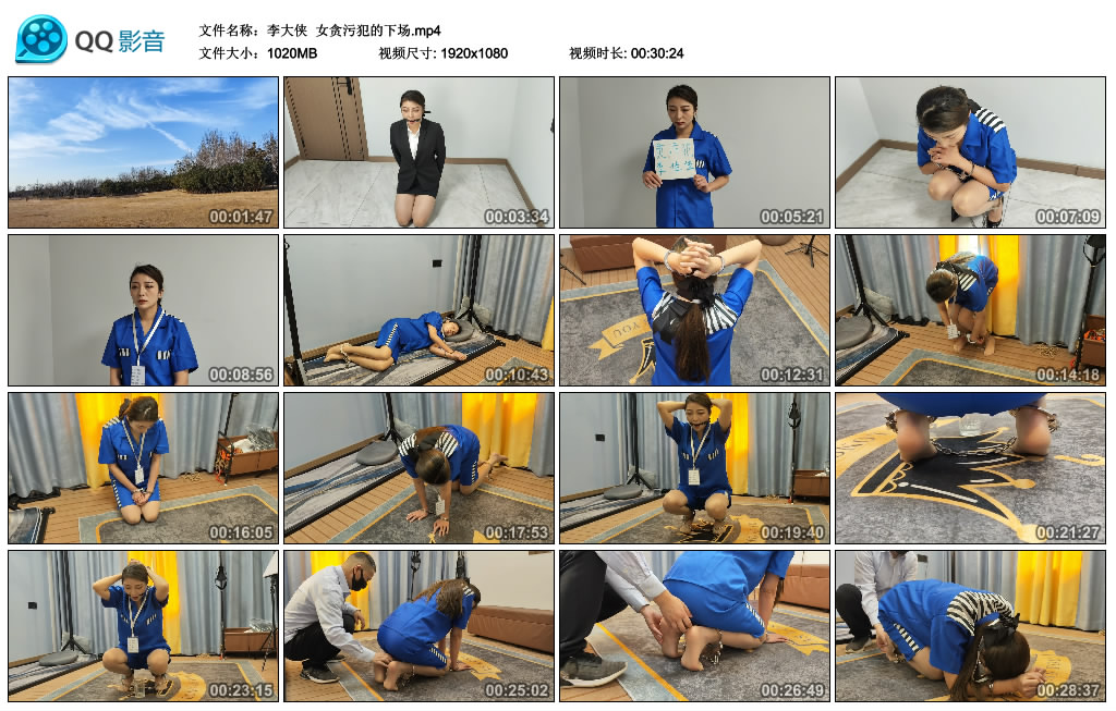 【李大侠】 女贪污犯的下场-BD绳艺资源
