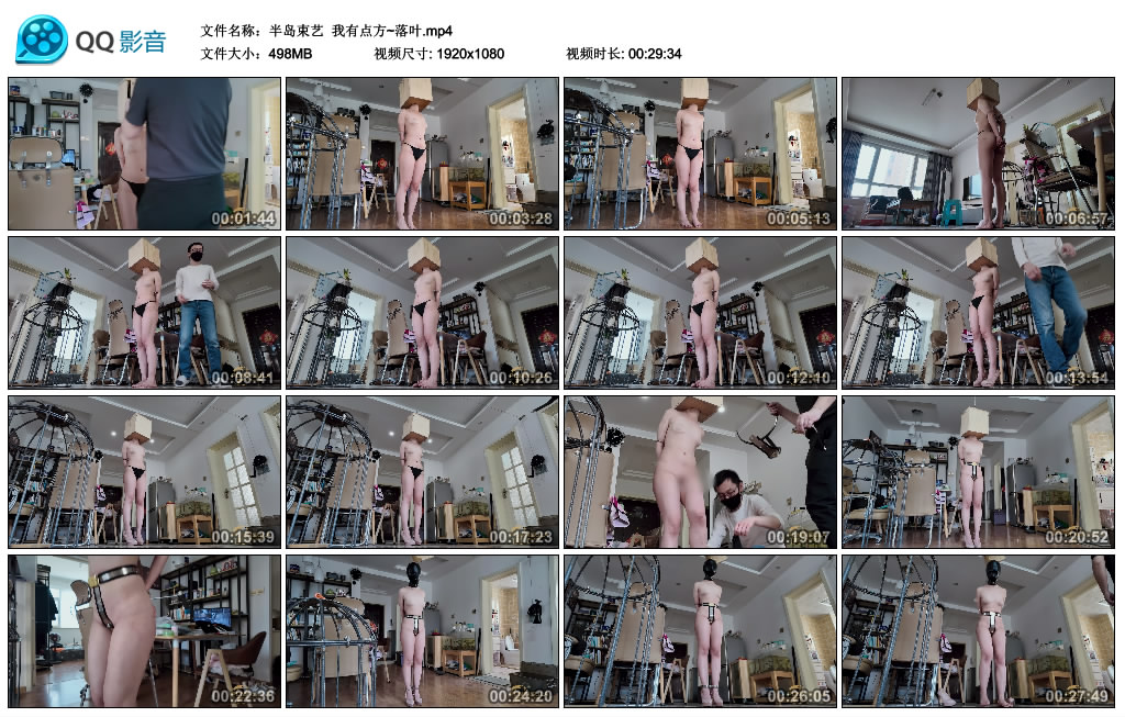 【半岛束艺】 我有点方~落叶-BD绳艺资源