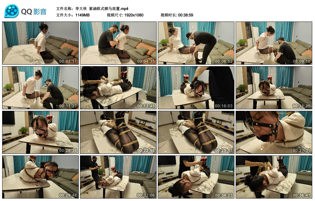 【李大侠】 紫涵欧式驷马放置-BD绳艺资源