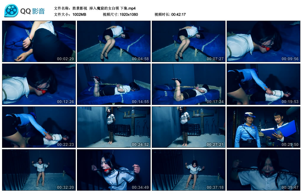 【胜景影视】 掉入魔窟的女白领 下集-BD绳艺资源