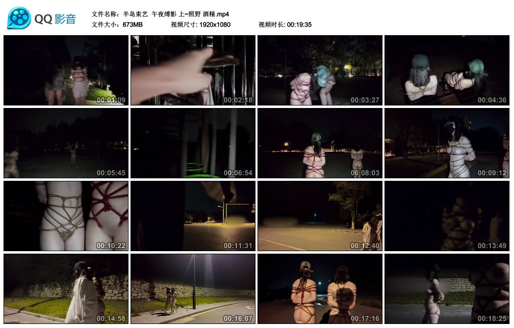 【半岛束艺】 午夜缚影 上~照野 酒精-BD绳艺资源