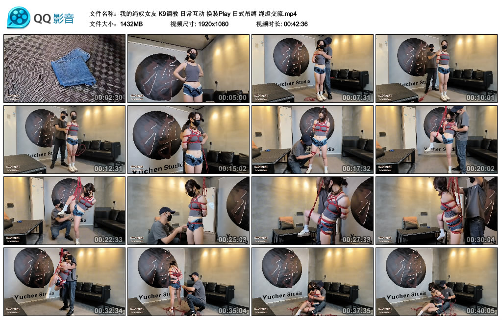 【我的绳奴女友】K9调教 日常互动 换装Play 日式吊缚 绳虐交流-BD绳艺资源