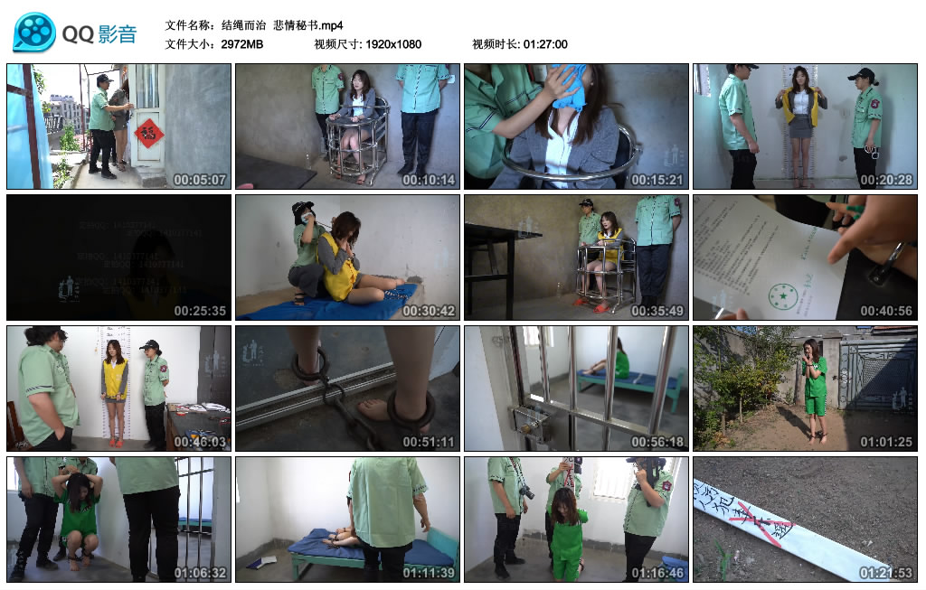 【结绳而治】 悲情秘书-BD绳艺资源