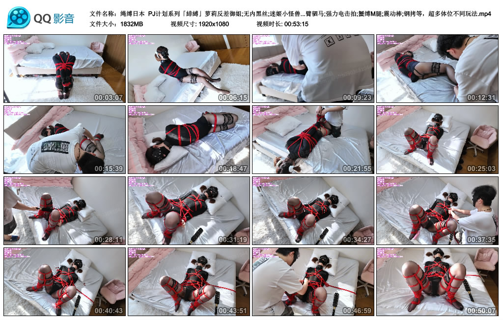 【绳缚日本】 PJ计划系列「緋縛」-BD绳艺资源