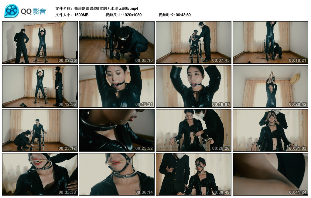 【撒琅制造】 谍战II重制无水印无删版-BD绳艺资源