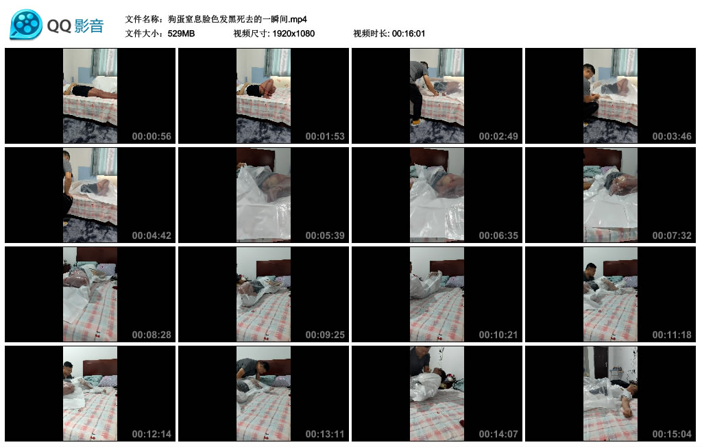 【磊哥原创】 狗蛋窒息脸色发黑死去的一瞬间-BD绳艺资源