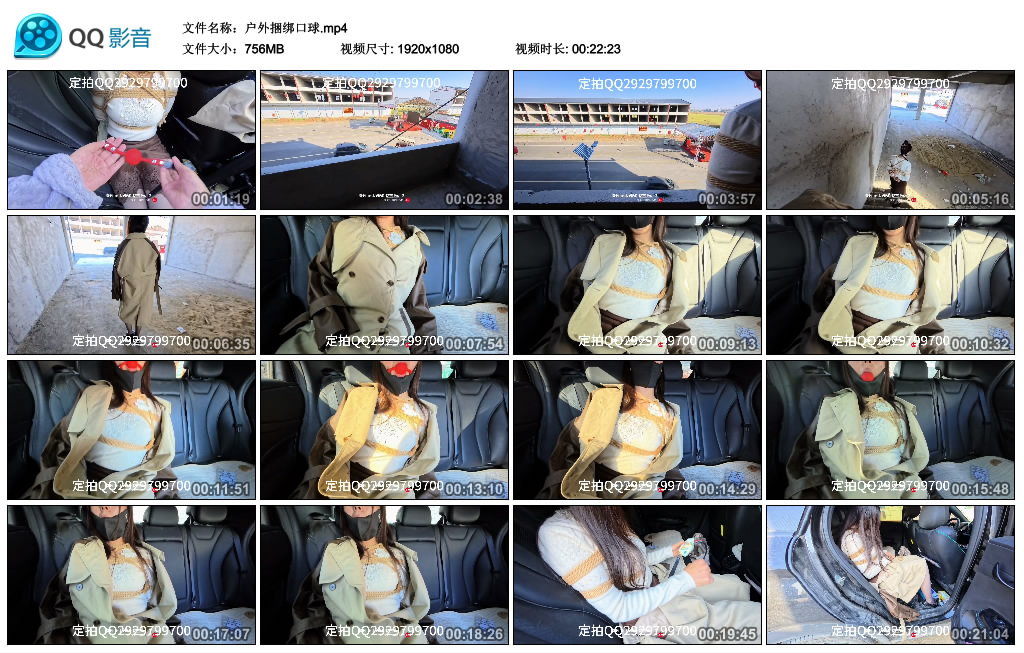 户外捆绑口球-BD绳艺资源